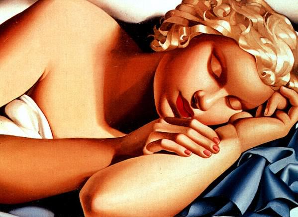 Tamara de Lempicka Girl sleeping II